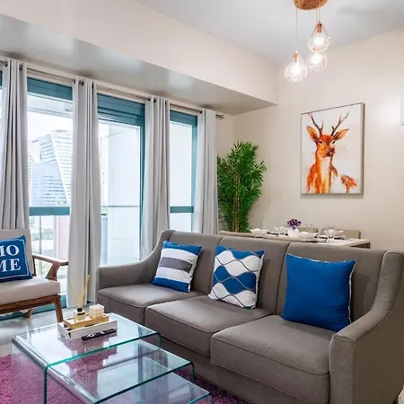One Uptown Residence Bgc Cor 2Br Unit With Balcony ,Washer