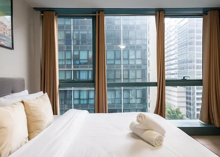 One Uptown Bgc 2br Cor Unit With Balcony ,washer Apartment Manila